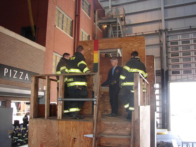 April 2010- Putnam Lake Firefighters train with New Yorks Bravest on Personal Escape Systems at the ROCK, FDNY's training center.